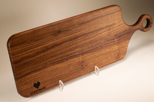 Walnut Charcuterie Board - Cheese Board, Serving Board, Cutting Board